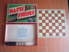 Gesellschaftsspiel dame mühle gebraucht kaufen  Eislingen/Fils