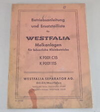 Betriebsanleitung teilekatalog gebraucht kaufen  Jever