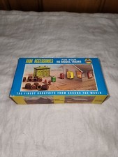Acessórios cênicos vintage escala AHM HO Trackside 5874, usado comprar usado  Enviando para Brazil