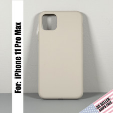 Capa projetada para iPhone 11 PRO MAX: bege pedra | silicone líquido | ajuste fino comprar usado  Enviando para Brazil