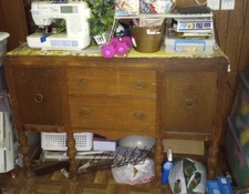 Antique buffet table for sale  San Augustine