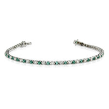 Bracciale tennis argento usato  Macerata Campania
