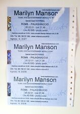 Biglietti concerto marilyn usato  Civita Castellana