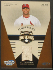 Albert Pujols 2004 Donruss World Series 2001 Playoff Souvenirs GU Ball (54/100) comprar usado  Enviando para Brazil