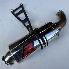 Silenciador de tubo silenciador de escape Yamaha R3 YZF-R3 2017 Dominator *Pequeno amassado comprar usado  Enviando para Brazil