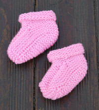 Gestrickte babyschuhe socken gebraucht kaufen  Leopoldshöhe