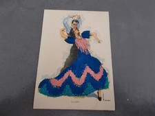 CARTE POSTALE BRODEE.ESPAGNE.LA CANA.ILLUSTRATEUR TUSER. comprar usado  Enviando para Brazil