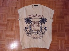Dsquared felpa smanicato usato  Italia