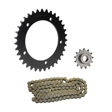 Kettensatz Kettenrad 35Z Ritzel 13Z für Hercules KX-5 KX5 (ab MotorNr. 10697366) comprar usado  Enviando para Brazil