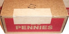 Box pennies form for sale Box pennies form for sale  Las Vegas