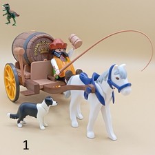 Playmobil - Carrinho com Barril de Cerveja Grande - Barril de Vinho - Taverna - Vagão Medieval comprar usado  Enviando para Brazil