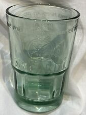 Bacardi glass embossed for sale  DEESIDE