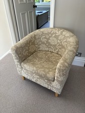 Floral tub chair for sale  EASTBOURNE