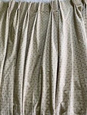 Pair bespoke curtains for sale  NOTTINGHAM