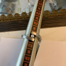 Edelstahlring einer zuchtperle gebraucht kaufen  Lübeck