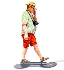 David Gerstein- Escultura de pé livre "WALKIE-TALKIE" comprar usado  Enviando para Brazil