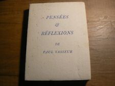Pensées réflexions paul d'occasion  France