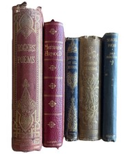 Antique poetry hardback for sale  BUNTINGFORD