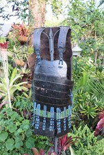 Guarda-costas de ferro antigo genuíno -Dou (胴) da armadura de samurai o-Yoroi, período Edo comprar usado Guarda-costas de ferro antigo genuíno -Dou (胴) da armadura de samurai o-Yoroi, período Edo comprar usado  Enviando para Brazil