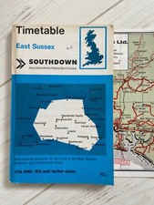 Southdown bus timetable for sale  NORTHAMPTON