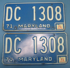 1971 1972 maryland for sale  Montpelier