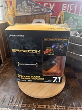 Usado, Fone de Ouvido Plantronics Gamecom 780 Som Surround PC Gaming Preto Vermelho  comprar usado  Enviando para Brazil