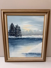 Winter landscape painting for sale  Overland Park