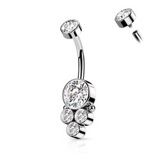 Piercing nombril cluster d'occasion Piercing nombril cluster d'occasion  Paris XV