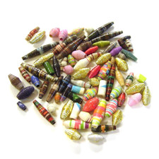 Recycled paper beads for sale  New Vienna