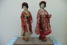 Coppia bambole geisha usato  Sant Agnello
