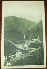 Usado, Cartolina d'epoca paesagg Italia Lombar Bergamo Gandino Lanificio Fratelli Testa comprar usado  Enviando para Brazil