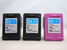 Usado, Cartucho de tinta colorida 3PK HP662XL BK e HP662 XL para HP Deskjet 4645 4666 3546 3565 comprar usado  Enviando para Brazil