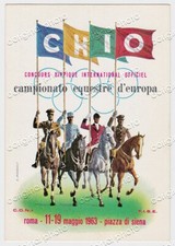 Usado, IPPICA ROMA 1963 Campionato Equestre d'Europa Piazza di Siena Illustr. Mancioli comprar usado Usado, IPPICA ROMA 1963 Campionato Equestre d'Europa Piazza di Siena Illustr. Mancioli comprar usado  Enviando para Brazil