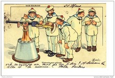 Old postcard illustrated d'occasion  Expédié en Belgium