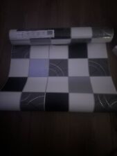 Checkered wall paper for sale  GLASGOW