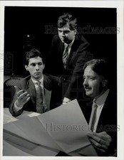 1984 Press Photo John Randall, Bill Munck, John Foley no Springfield Marriott, usado comprar usado  Enviando para Brazil