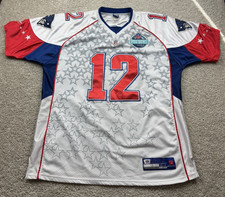 Camiseta Reebok Vintage 2008 Pro Bowl Tom Brady New England Patriots - HOMEM 2XL/XXL, usado comprar usado  Enviando para Brazil