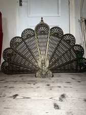 Antique brass peacock for sale  PONTEFRACT