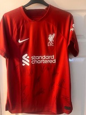Liverpool multi signed for sale  RHYL