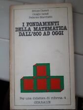Fondamenti della matematica usato  Montecatini Terme