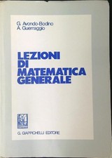 Lezioni matematica generale usato  Italia
