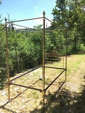 Letto baldacchino ottone usato  Greve in Chianti