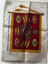 Vintage silk flag for sale  LONDON