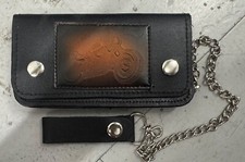 Genuine leather black for sale  WEST DRAYTON