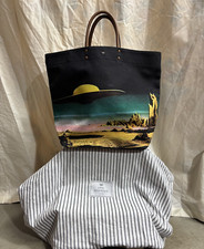 Usado, Bolsa tote de lona Anya Hindmarch Star Cruiser Forbidden Planet gráfica comprar usado  Enviando para Brazil