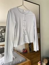 Cardigan hellblau strickjacke gebraucht kaufen  Hamburg