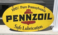 Vintage 1970s pennzoil d'occasion  Expédié en Belgium