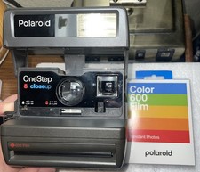 Câmera instantânea de filme Polaroid One Step Close Up 600. Filme incluído!! Testado!!! comprar usado  Enviando para Brazil
