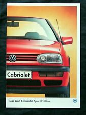 Golf convertible sport d'occasion  Expédié en Belgium