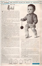 Page poupée michel d'occasion  Marcillat-en-Combraille